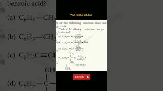 Chemistry question #organicchemistry #jeemains #neet2024