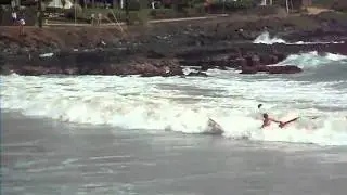 bodyboard wipeout
