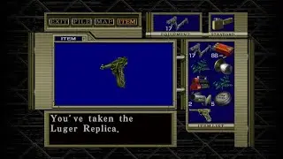 Resident Evil Code: Veronica, walkthrough, part 25(Drawer puzzle & taken the Luger Replica)