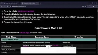 How to Use Sandboxels Mods #onlinegaming #online #gamer #gaming #game #play #sandboxels #mods