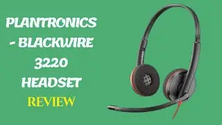Plantronics - Blackwire 3220 - Wired Dual-Ear (Stereo) Headset with Boom Mic Review