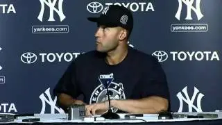 Derek Jeter on his 3,000th hit
