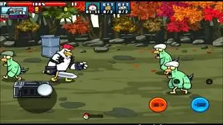 Android Games: Chicken Warrior Zombie Hunter (Testing Playing)