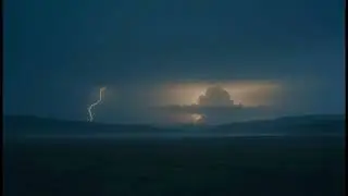 Heavy Rain, Distant Thunder for Relaxation 🌧️⚡