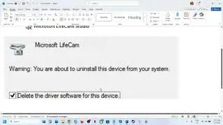 Исправление проблемы с работой веб-камеры Microsoft LifeCam Studio в Windows 11