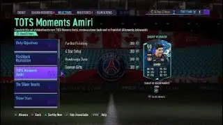 FIFA 21 TOTS MOMENTS AMIRI OBJECTIVE IN ULTIMATE TEAM