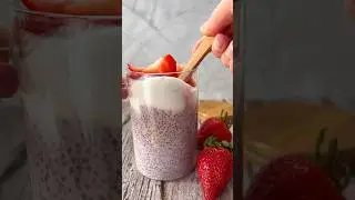 Gut Healthy Strawberry Chia Pudding for Longevity