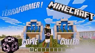 Terraformer et Copier des Structure Facilement / Bloc de Structure Minecraft !