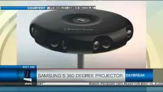 Samsung's 360 Degree Projector