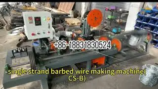 2025 Best Price High Speed Double Twisted Barbed Wire Machine/Barbed Wire Making Machine
