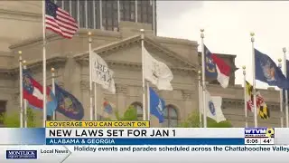 New laws take effect in Georgia and Alabama for 2026