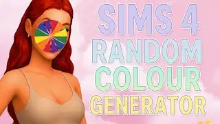 Random Colour Generator Challenge 🎨🌈| SIMS 4