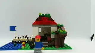 Lego Creator 3 in 1 31010 Treehouse Model B Speed Build and Review!