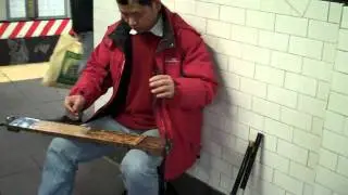 Dan Bau played at NY subway