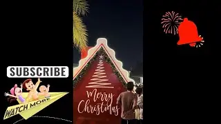 India Light Festival💞Christmas fun Phoneix Mall of Asia Bangalore Travel | 4K 