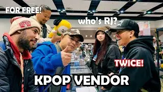 I SOLD KPOP at a Pokemon Card Show!