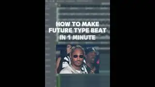 How to make a Future type beat #futuretypebeat #trap #typebeat  #viral #music #hiphop #future