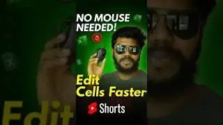 ✏️ Excel Shortcut &ndash; Double-Click இல்லாம Cell Edit பண்ணும் Trick! #Time2Tech  #exceltips #exceltricks