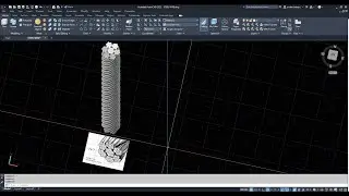 AutoCAD : How to draw a steel cable.