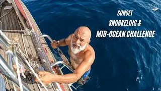 Stuck at Sea! 🪢 Rudder Trouble, Snorkeling & Sunset Magic | SV Reeva