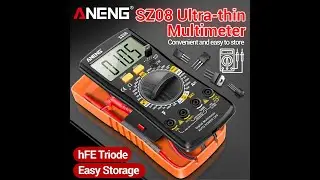 ANENG SZ08 Digital Multimeter 1999 Counts True RMS NCV AC/DC Voltage Current Tester for DIY Tool