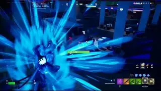 Use kamehameha to destroy a big rig  semi-truck Fortnite