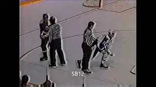 Thomas Steen vs Jim Benning Oct. 19/1985