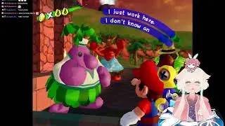 [Archived VOD] VTuber and their art mom spill water everywhere and blame you for it.[Mario Sunshine]