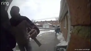 Doorbell camera shows North Olmsted family taken hostage before police shoot suspect