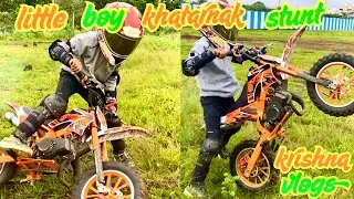 Little Boy Ka Sabse Khatarnak Dirt Bike Stunt 😱🔥 | Sab Shocked Ho Gaye!