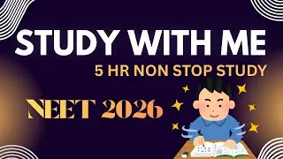 HAPPY NEW YEAR 5 Hr 🛑 Live Study With Me | NEET/JEE/UPSC/SSC | #neet #dlpallen #studywithme  #test
