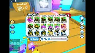 BEST FUSING METHOD TO GET GOLDEN TECHNO CAT!!! | Pet Simulator X
