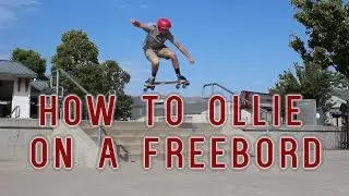 How To Ollie On A Freebord [] Freebord Trick Tips