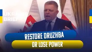Slovakia threatens Ukraine after Druzhba pipeline hit | Ukraine Brief