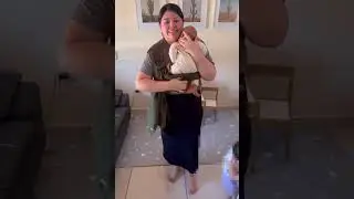 Aprende a portear con bandolera de anillas.  #momlife  #porteo