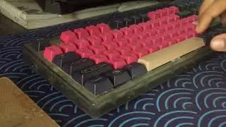 Mk870 Oring mod wth Red Samurai. Mk870 and akko crystals. --- Jank iphone 6 videos #ep3