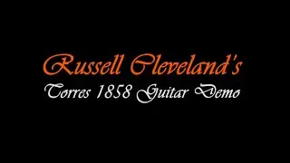 Russell Cleveland's Torres 1858 Guitar Demo at the University of Texas - Dallas - Spring 2024