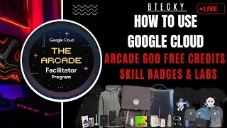 How To Use Google Arcade 600 Credits || Skill Badge & Labs || Free Swags & Goodies || Hurry Up