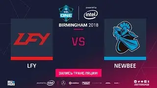 LFY vs NewBee, ESL One Birmingham, game 2 [Mila, Inmate]