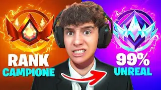 DEVASTO in CAMPIONE ad un passo da UNREAL in Ranked su Fortnite!