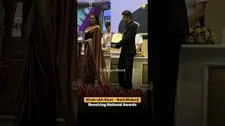 Shahrukh Khan And Rani Mukerji Receiving National Awards - 5 Dariya News
