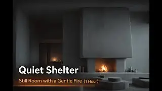 Quiet Shelter &mdash; Still Room with a Gentle Fire (1 Hour)