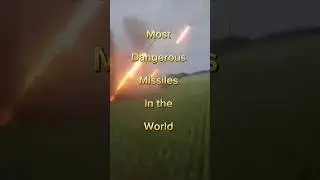 Most Dangerous Missiles in the World 😱😱#trending #missile #foryou #top #dangerous #shorts