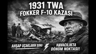 1931 Transcontinental & Western Air Fokker F-10 kazası ve Sivil Havacılıkta Metal &Ccedil;ağın Başlangıcı