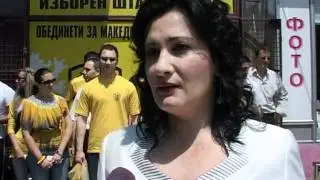 TV Tera Bitola    Obedineti za Makedonija niz charshijata i shirok sokak  21 05 2011