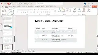 Kotlin Basics for Android Development