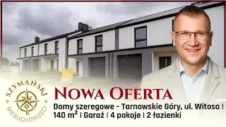 NOWE DOMY SZEREGOWE W OFERCIE!  Tarnowskie G&oacute;ry, ul. Witosa 58 | Dom 140 m&sup2; | 5 pok. | Ogr&oacute;d | Garaż