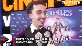 Răzvan Gogan vrea să cucerească Hollywoodul. La 24 de ani, are planuri mari: &bdquo;Tot acolo voi ajunge&rdquo;