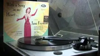 That Old Feeling - Jane Froman - 1952