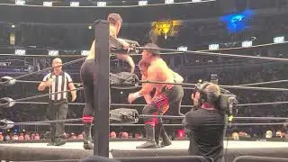LIVE: Finish to 2point0 vs. Jason Hotch & Travis Titan (AEW tag debut) - AEW Dark 8-31-21